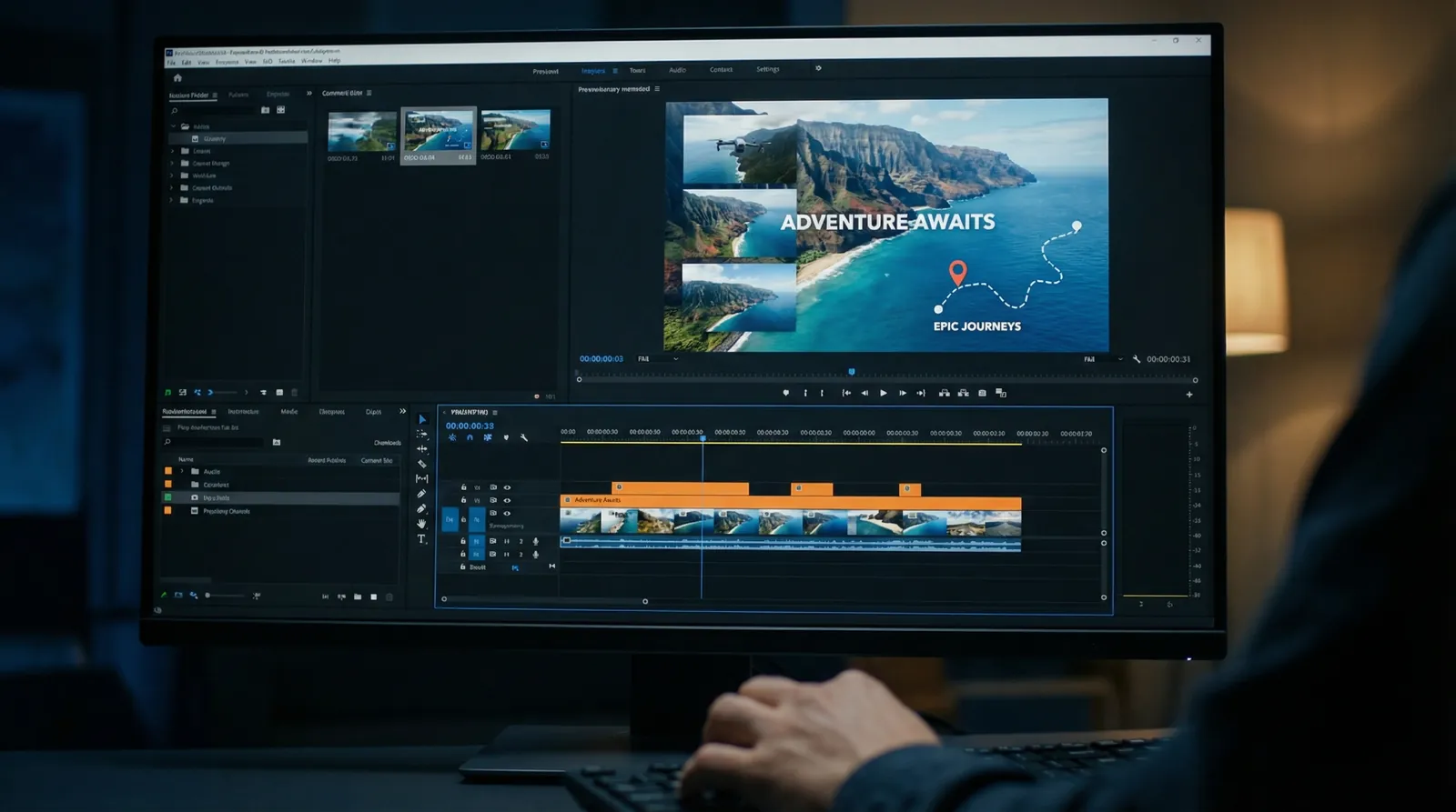 人妻视频 旅行Vlog航拍模板